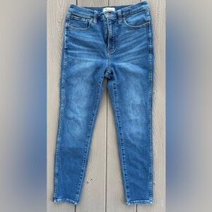 Madewell 10” High Rise Skinny Crop